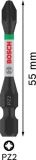 Uzgalis PRO Impact PZ2 55mm 2gab/iep. BOSCH 2608522544