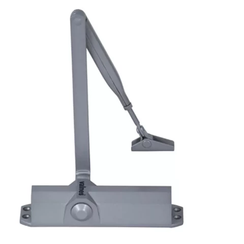 Durvju aizvērējs ar vērējroku sudrabs ārdurvīm