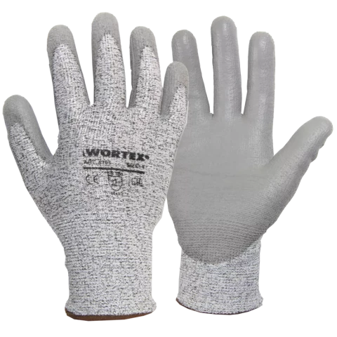 WORTEX cimdi, mazina iegriešanas risku Class D, izm. 11