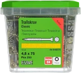 ESSVE Decking Screw Classic for wooden joists 4.8x75 CS 250pcs. 648575