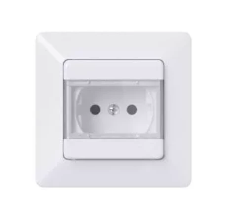 MIKRO socket ar vāciņu IP44  white