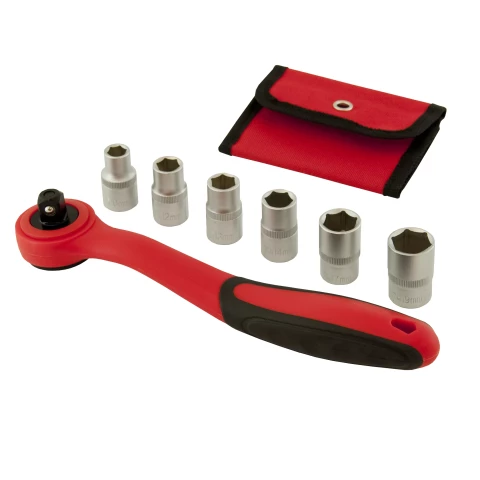 DRAUMET Набор трещотка 1/2" + 6 насадок / 4097