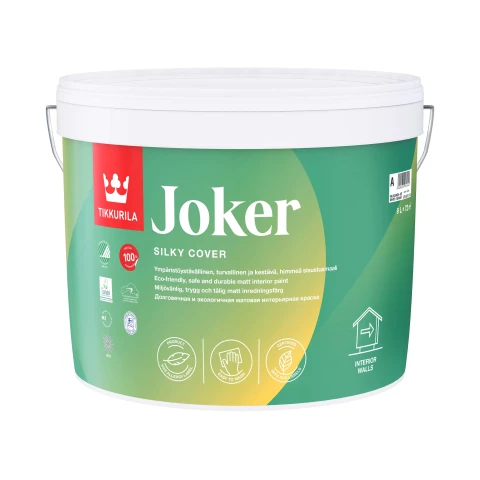 Tikkurila JOKER C 9L акрилатная краска, не содержащая органических растворителей