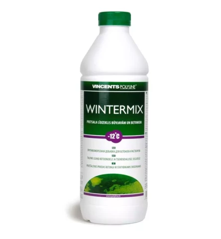 Vincents WINTERMIX 1L Pretsala līdzeklis -12°C ziemas