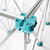 BIHUI LFFB Folding Aluminum Work Stand Table, Adjustable Height