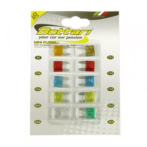 Drošinātāju komplekts 10gab. (mazie)