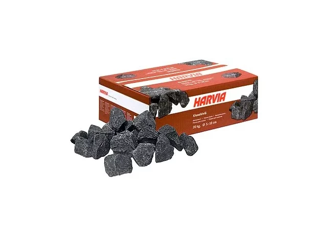 HARVIA pirts krāsns akmeņi 20kg, 5-10cm AC3000