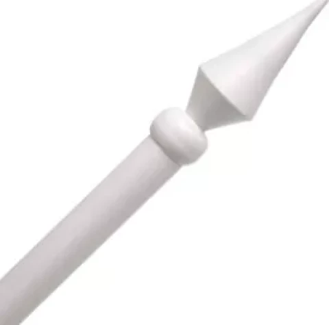 Karoga kāts 2.3m krāsots, balts