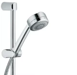 BOSTON душевой набор "Massage", нержавеющая сталь матовая.