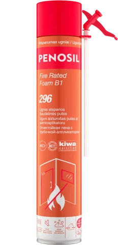 PENOSIL Fire Rated Foam 296 B1 750ml Ugunsdrošās poliuretāna putas