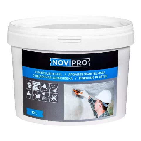 NOVIPRO Spahtel 10L Apdares špakteļmasa