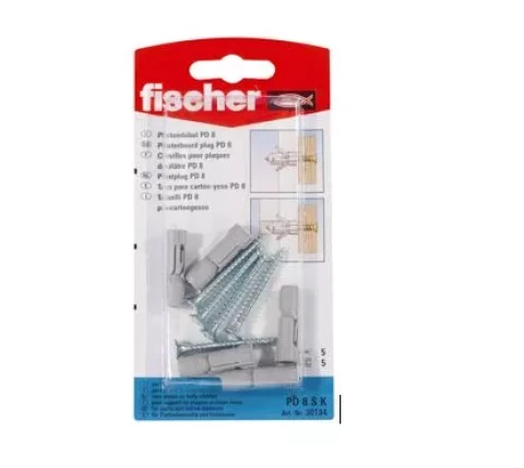 FISCHER PD 8 S dībelis 5gab 61-914B