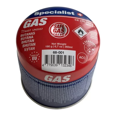 Specialist+ butane gas 190g