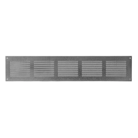 grille metal, 500x100mm, zinc