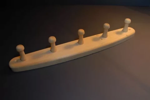 Pakaramais 5 vadži, melnalksnis 500x75x70mm (nr.104)