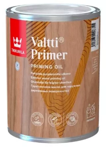Tikkurila VALTTI PRIMER 0.9L Бесцветный грунтовочный состав