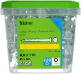 Essve Шуруп по дереву 6x110 ZN 100Шт. 116145