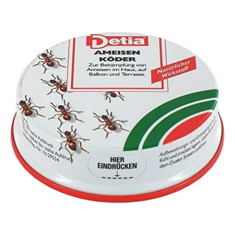 Detia līdzeklis pret skudrām  (ēsma dzelzs bundžās)