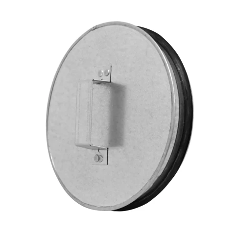 Noslēgvāks gaisa vadiem ar rokturi, metāla, Ø160mm, ar gumiju xx