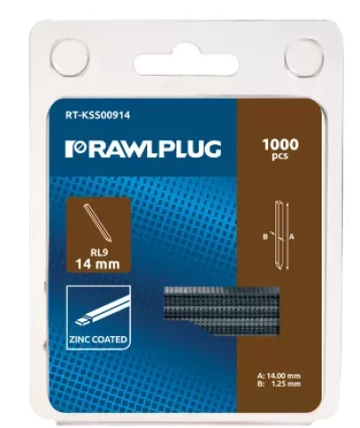 Naglas RL9-14mm  1000 gab.