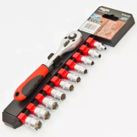 Uzmaucamo galviņu kompl. 1/4"  10 gab.