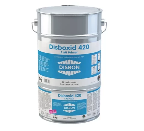 Caparol Disboxid 420 Primer MA 17.5kg Transparent, 2-component liquid epoxy resin for priming mineral floor spaces