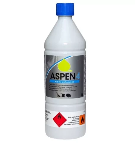 ASPEN degviela 4T dzinējiem 1L sēra saturs <20mg/kg