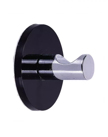 Ridder Hook līmējams D5x3.6cm, melns