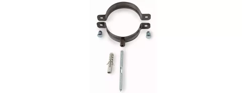 Notekas stiprinājums ar skrūvi d100 pelēks MPE RR23