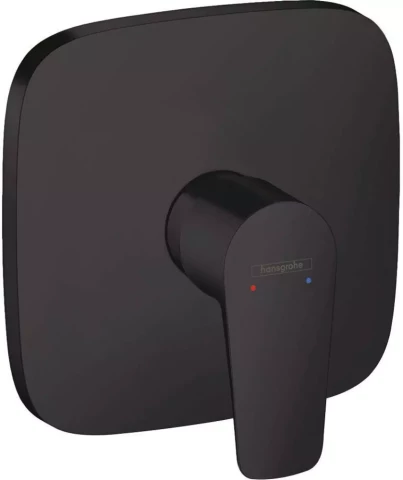 Hansgrohe cмеситель для душа Talis E, видимая часть,  черная матовая, HG71765670