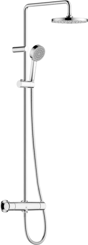 ORAS LINEA overhead shower system, chrome, 1692NU