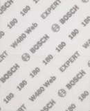Slīpēšanas lokšņu komplekts EXPERT W480 Web 1/4 115x140mm G180 2 gab/iep BOSCH 2608902382