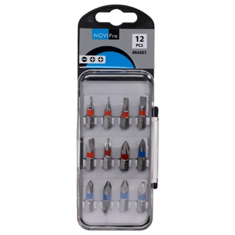 Uzgaļu komplekts 12 gab.SL/PH/PZ NOVIPRO