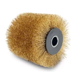 Cylinder-shaped brass wire brush MRS1300 Scheppach 7903800718