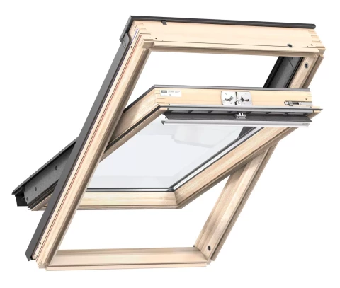 VELUX logs GZL FK06 1051 ar 1kameras stikla paketi Standard