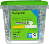 Essve Wafer Head Screw 4.5x65 FZB 200pcs. 572165