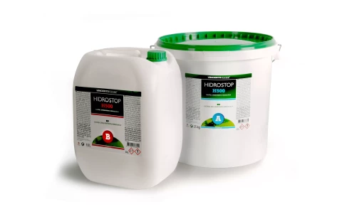 Vincents HIDROSTOP H500 (A+B КОМПОНЕНТЫ.) Гибкая двухкомпонентная гидроизоляция на цементной основе