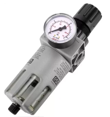 Filter & Reducer 1/2″ In Line Regulator with Gauge