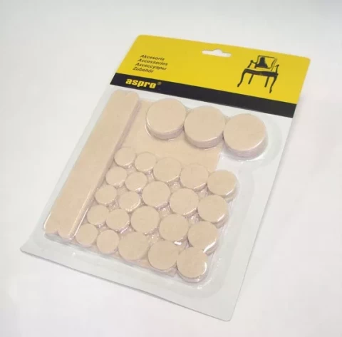 Aizsargpaliktnis mēbelēm 40006 Bēšs 38gab/iepak