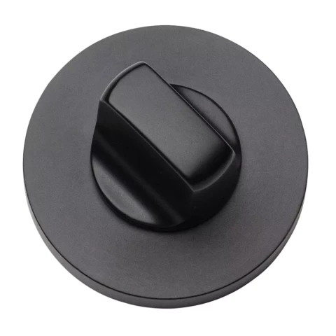 Aizgrieznis 17 WC ZNE melns Q5+per.6 mm. SLIM, apaļš