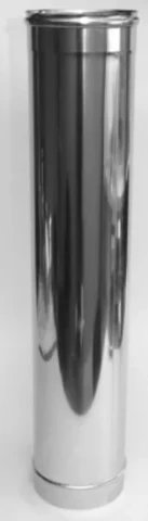 Caurule odere D150/1000mm nerūsējošā tērauda , apaļa xx