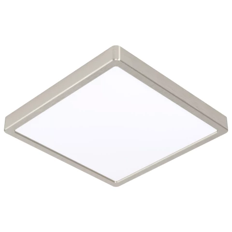 Потолочный / настенный светильник EGLO Fueva5 LED 20W 2300lm 3000K square satin nickel 99242