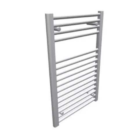 Zehnder Aura hydronic towel radiator, 775 x 600 mm, white