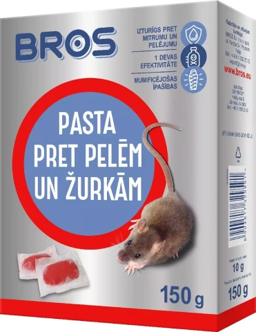 Bros paste against mice and rats 150gr