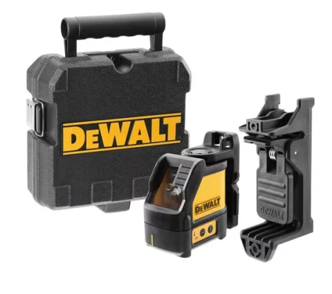 Krustlīniju lāzeris DW088CG-XJ zaļš, 2.kl, 0.3mm/m, DEWALT