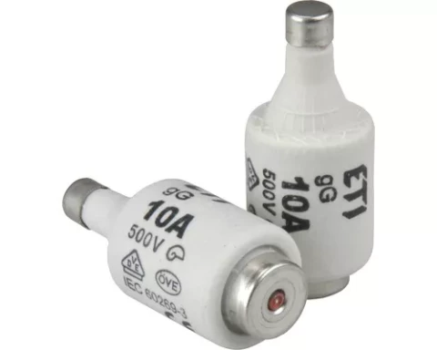 Drošinātāja kustošais ieliknis DII 10A E27 ETI (5 gab.)