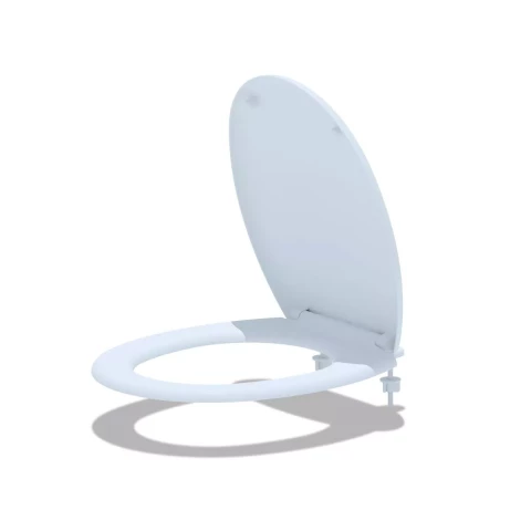 WC poda vāks polipropilēna arstipr., iepakots plēvē,balts WS0100EU