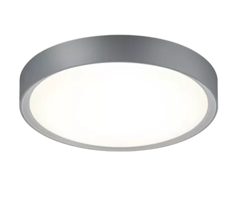 Plafonlampa griestu LED 18W 1600lm 3000K IP44 titāna TRIO Clarimo 659011887