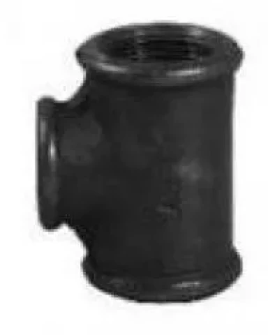 Тройник c редукцией 1''-1/2''