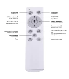 Plafonlampa LED 37W/5W D600 Sliding